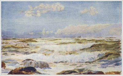 Breakers Ranskan rannikolla tekijältä William Lionel Wyllie